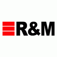 R&M logo vector logo