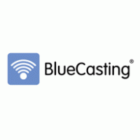 BlueCasting logo vector logo