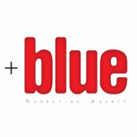 Blue Marketing Agency logo vector logo