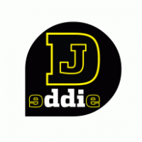 dj eddie logo vector logo