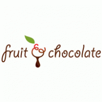 fruit & chocolate logo vector logo