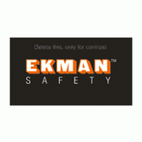 Ekman Safety logo vector logo