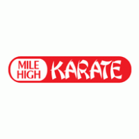 Mile High Karate logo vector logo