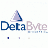 Deltabyte logo vector logo