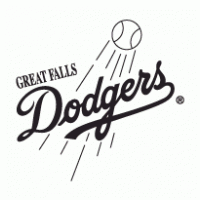 Great Falls Dodgers logo vector logo