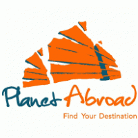 PlanetAbroad logo vector logo