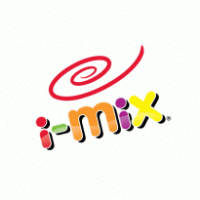 I-mix instant drink mix logo vector logo