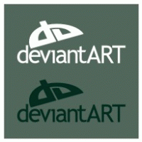 deviantART logo vector logo