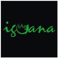 Bar Iguana logo vector logo
