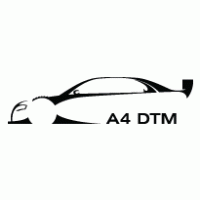 Audi A4 DTM logo vector logo