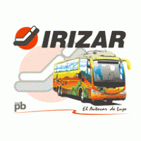 pb IRIZAR el autocar de lujo logo vector logo