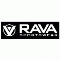 RAVA sportswear logo vector logo