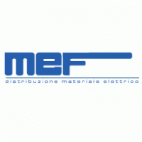 MEF Distribuzione Materiale Elettrico logo vector logo