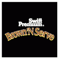 Swift Premium Brown’N Serve logo vector logo