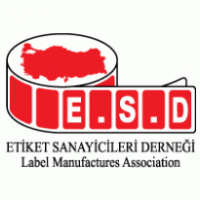 Etiket Sanayicileri Derneği (Yeni Logo) ESD logo vector logo