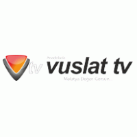 Vuslat TV logo vector logo