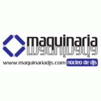 Maquinaria DJs logo vector logo