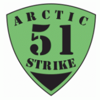Arctic Strike 51 logo vector logo