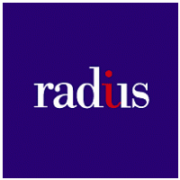 Radius logo vector logo