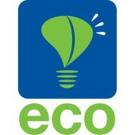 Eco logo vector logo