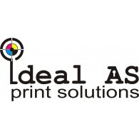 Ideal AS Print Solutions logo vector logo