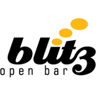 Blitz Open Bar logo vector logo