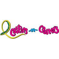 Castles N’ Coasters logo vector logo