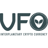 UFO Coin logo vector logo