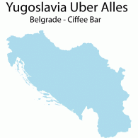 Coffee Bar Yugoslavia Uber Alles Belgrade logo vector logo