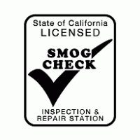 Smog Check logo vector logo