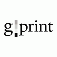 G-Print logo vector logo