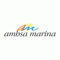 Amhsa Marina logo vector logo