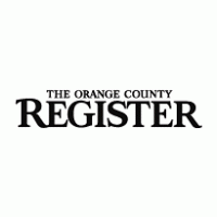 The Orange County Register logo vector logo
