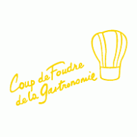 Coup De Foudre de la Gastronomie logo vector logo