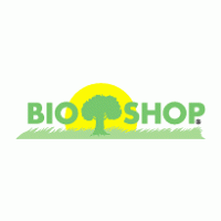 Bioshop logo vector logo