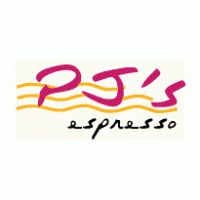 PJ’s espresso logo vector logo