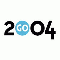 GO 2004 logo vector logo