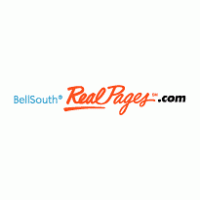 BellSouth RealPages.com logo vector logo