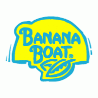 Banana Boat logo vector logo