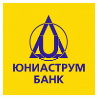 Uniastrum bank logo vector logo