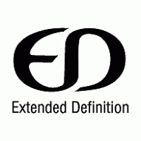 Extended Definition logo vector logo