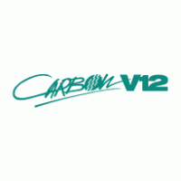 Carbon V12 logo vector logo