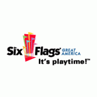 Six Flags Great America logo vector logo