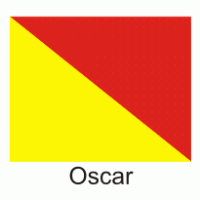 Oscar Flag logo vector logo