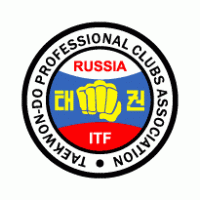 Taekwon-do Professional Clubs Association Russia logo vector logo