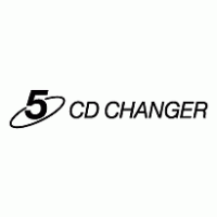 CD changer 5 logo vector logo