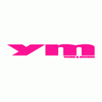 YM logo vector logo