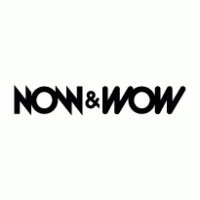Now & Wow logo vector logo
