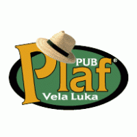 PLAF PUB VELA LUKA logo vector logo