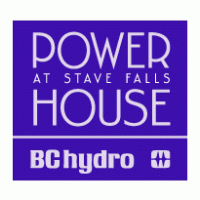 Power House at Stave Falls logo vector logo